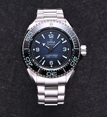Low-key strongman Omega Planet Ocean 600m Summer Blue watch