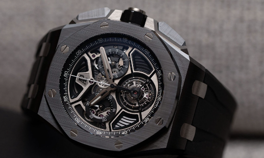 Replica Audemars Piguet launches two new Royal Oak Offshore self-winding floating tourbillon chronograph watches